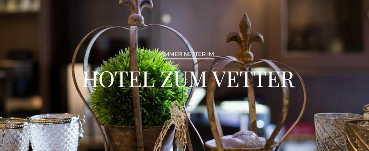 Hotel Zum Vetter Finsterwalde Eksteriør bilde